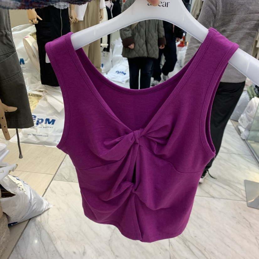 RUMIRU/AWEAR韓國東大門直郵女士新款時尚吊帶背心不含內搭awear/RUMIRU吊帶/背心圖色4