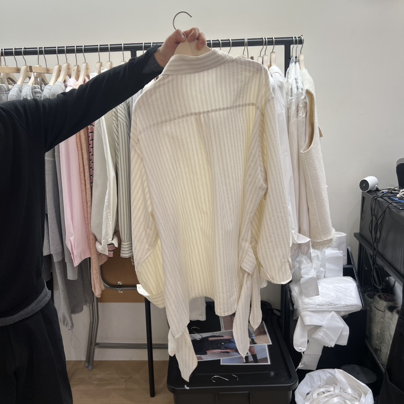 SPAGHETTI韓國東大門代購女士新款人氣熱賣職業襯衫蕾絲衫spaghetti襯衫/蕾絲衫