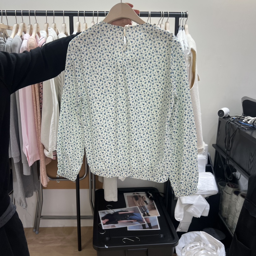 SPAGHETTI韓國東大門代購女士新款職業人氣推薦襯衫蕾絲衫spaghetti襯衫/蕾絲衫