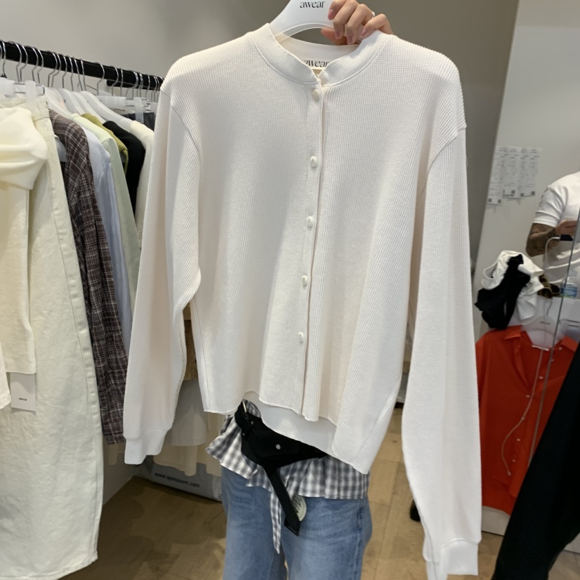 RUMIRU/AWEAR韓國直郵實拍女裝新品人氣長袖T恤不含內搭awear/RUMIRU長袖T恤圖色1