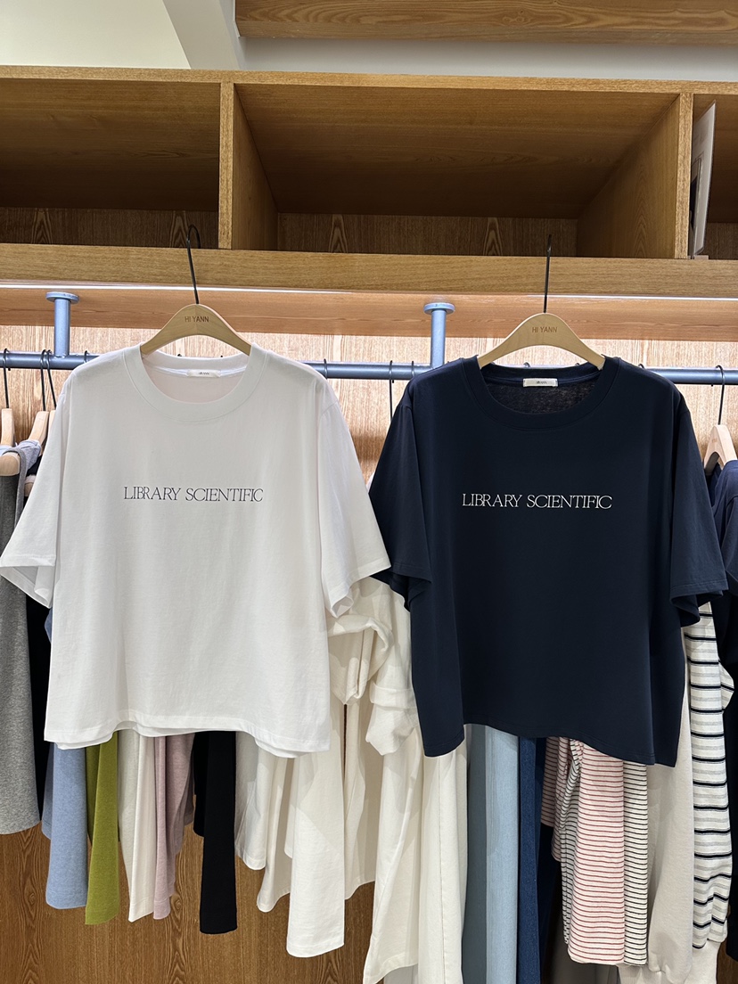 HI YANN韓國代購女裝新款職業休閑推薦人氣時尚26春夏T恤HI YANNT恤