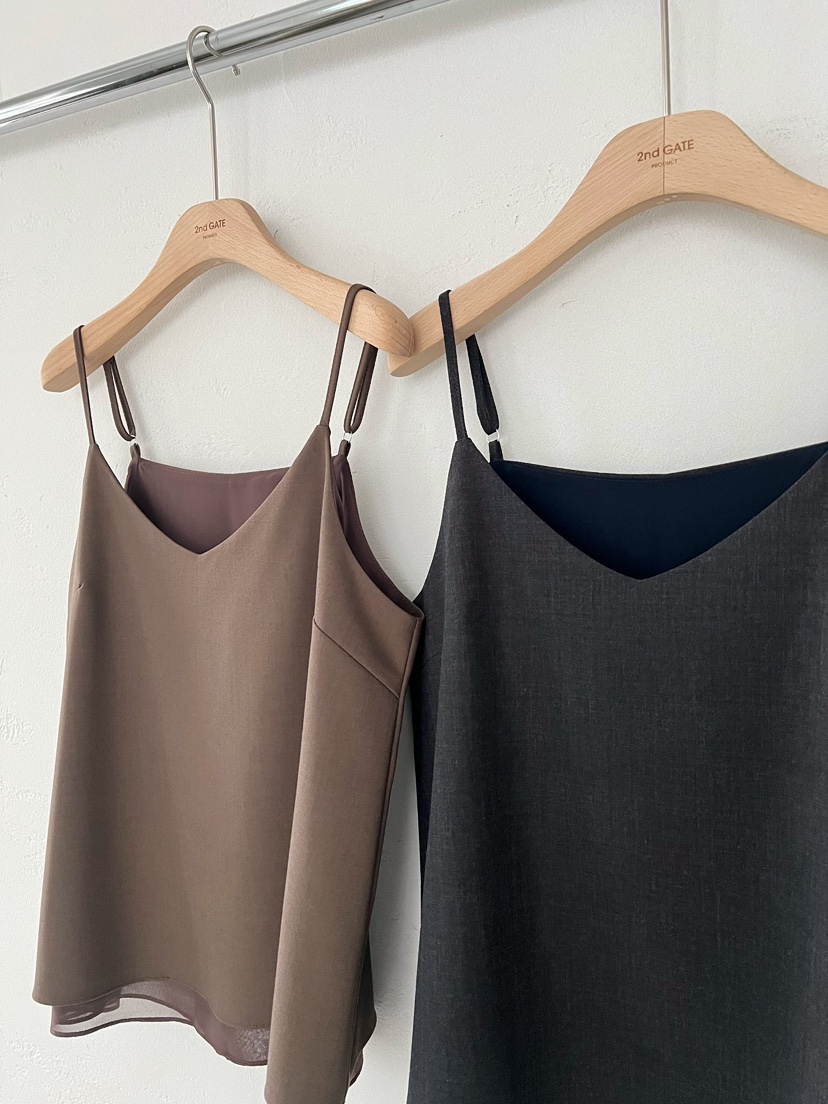 2ND GATE韓國直郵女裝新品人氣休閑職業推薦26春夏吊帶背心2ND GATE吊帶/背心