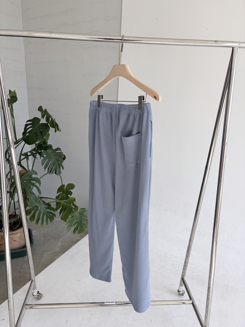 ORDINARYA/ROSEMOSS韓國代購女士新款26春夏休閑褲華夫格ORDINARYA/ROSEMOSS休閑褲