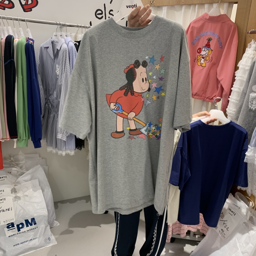 VENTI韓國東大門直郵女裝新款職業人氣熱賣推薦26春夏T恤VENTIT恤圖色2