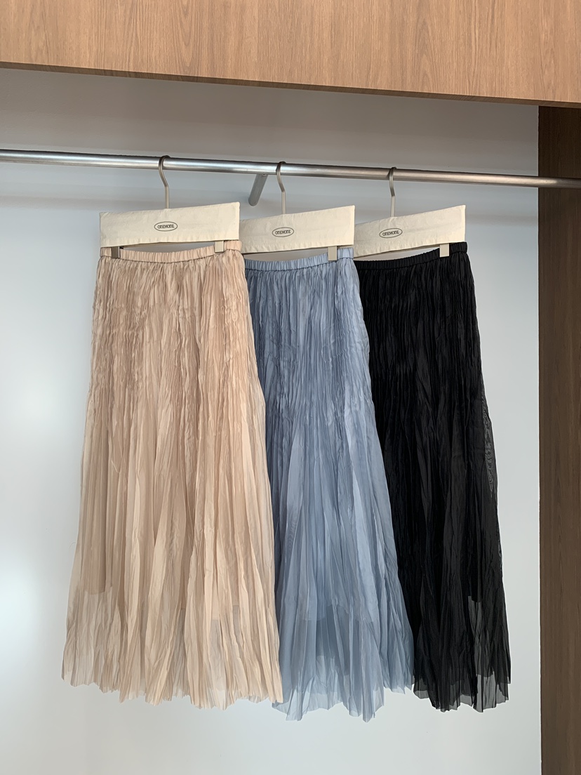 ONE MONE韓國東大門直郵女裝新品時尚人氣熱賣半身裙中短裙ONE MONE半身裙/中短裙