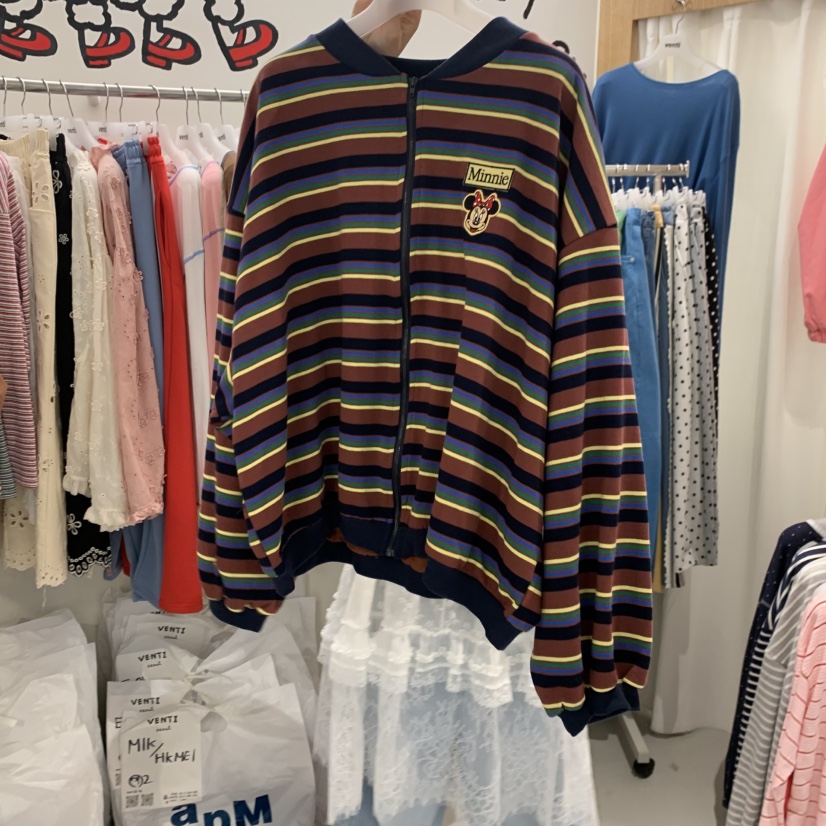 VENTI韓國直郵實拍女士新品26春夏休閑職業人氣推薦夾克拉鏈VENTI夾克圖色2