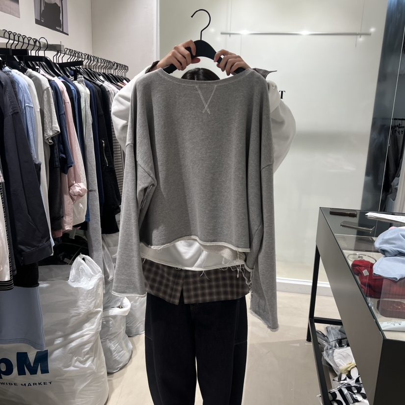 BROT韓國東大門代購女裝新品人氣推薦時尚熱賣衛衣不含內搭BROT衛衣圖色3