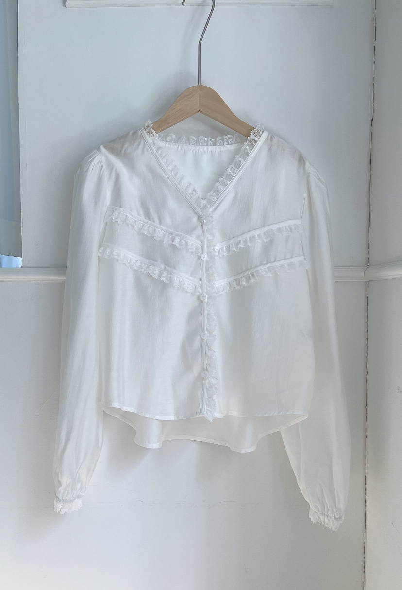 MINIQUEENS韓國代購女士新品熱賣推薦時尚26春夏襯衫蕾絲衫MINIQUEENS襯衫/蕾絲衫圖色1