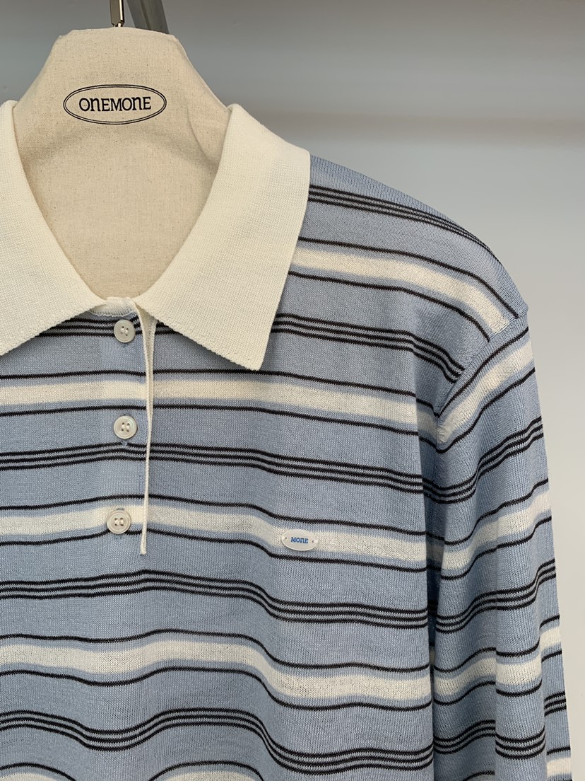 ONE MONE韓國代購女士新品人氣推薦熱賣26春夏休閑針織衫ONE MONE針織衫