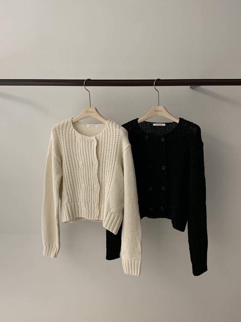 ANDYOUBROWN韓國直郵實拍女士新款休閑26春夏職業熱賣針織衫ANDYOUBROWN針織衫圖色1左一色