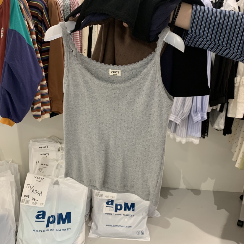 VENTI韓國代購女裝新品職業26春夏休閑人氣推薦時尚吊帶背心VENTI吊帶/背心圖色8