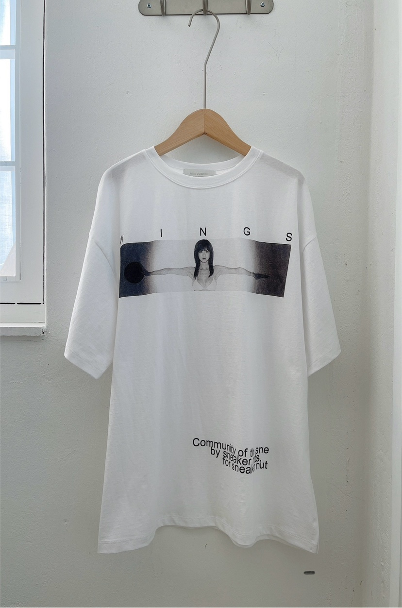 MINIQUEENS韓國直郵女裝新品熱賣職業推薦休閑人氣26春夏T恤MINIQUEENST恤圖色1