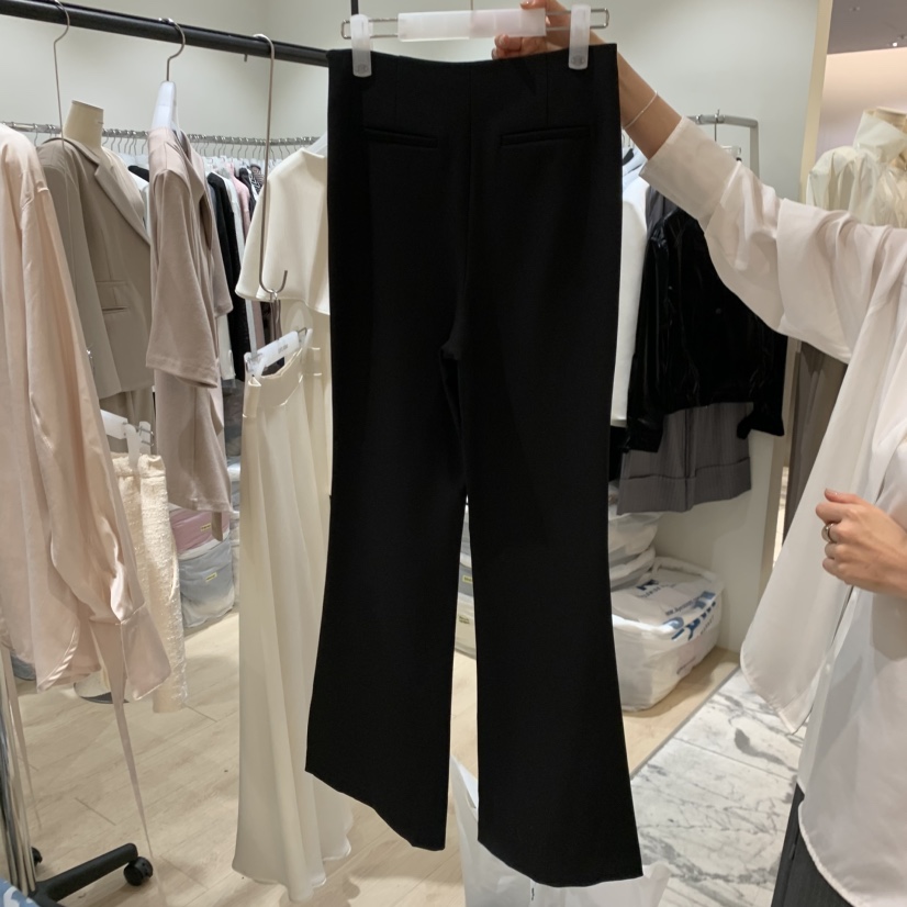 LOVE SOME韓國東大門代購女裝新品熱賣時尚休閑休閑褲喇叭LOVE SOME休閑褲