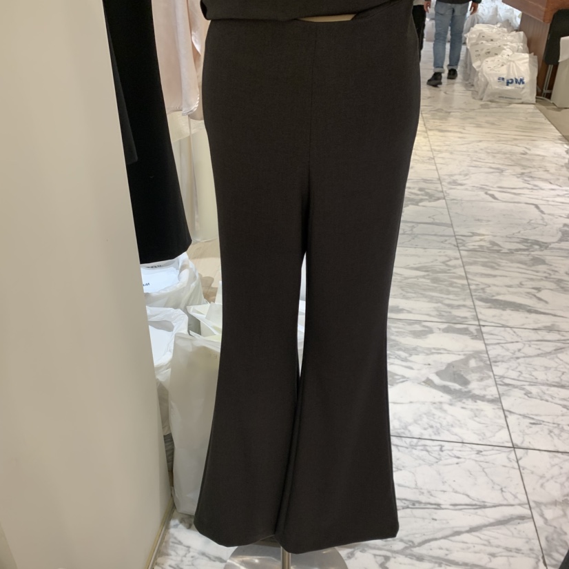 LOVE SOME韓國東大門代購女裝新品熱賣時尚休閑休閑褲喇叭LOVE SOME休閑褲圖色1