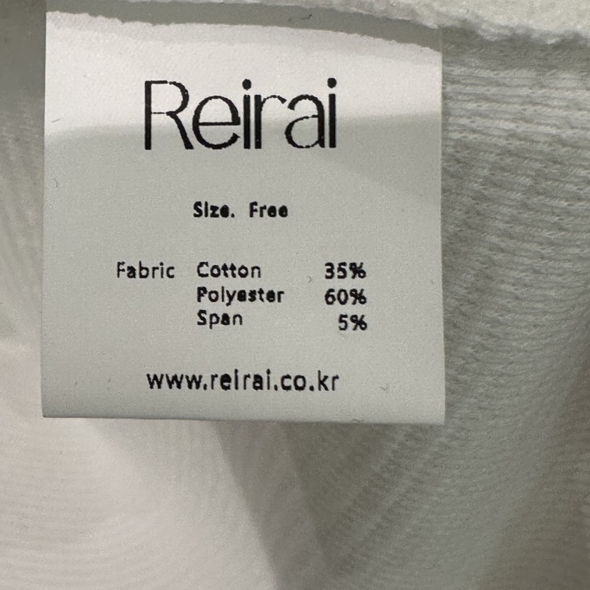 REIRAI韓國代購女士新款人氣時尚推薦職業長袖T恤華夫格紐扣Reirai長袖T恤