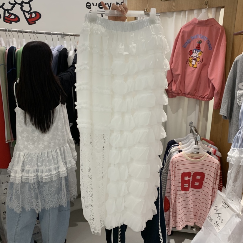 VENTI韓國代購女士新款26春夏熱賣休閑職業時尚半身裙中短裙VENTI半身裙/中短裙