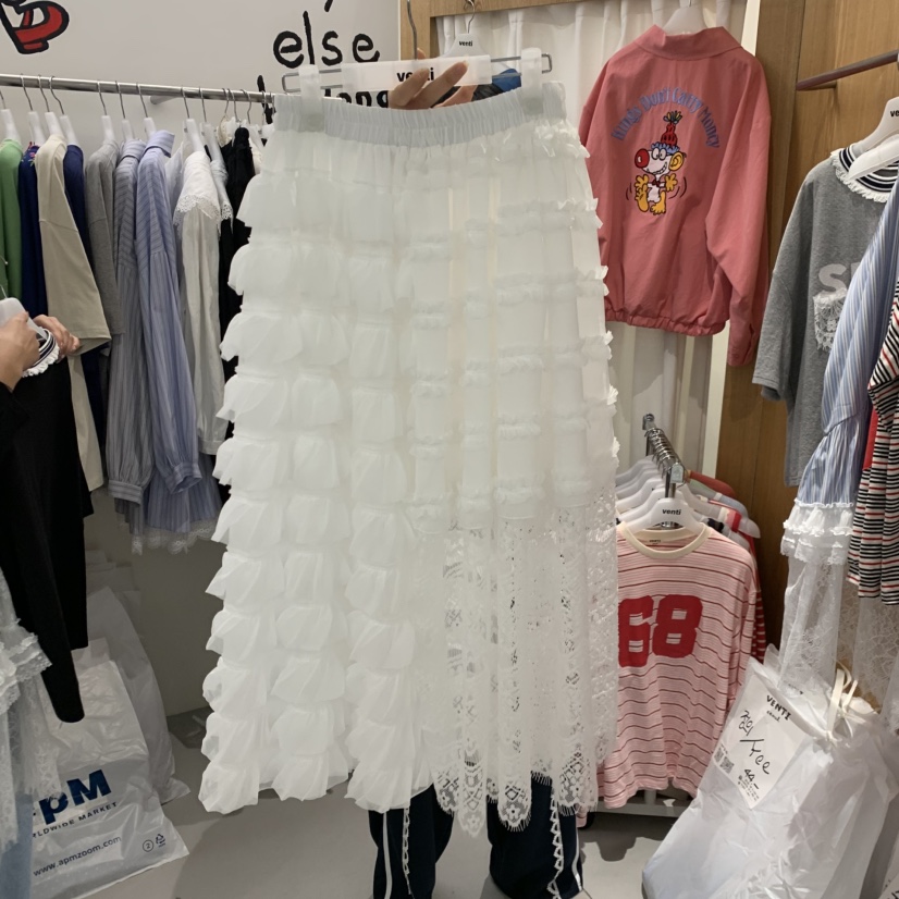 VENTI韓國代購女士新款26春夏熱賣休閑職業時尚半身裙中短裙VENTI半身裙/中短裙圖色1