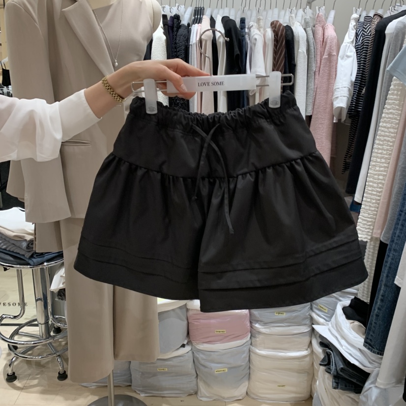 LOVE SOME韓國直郵實拍女裝新款熱賣26春夏推薦休閑短裙LOVE SOME短裙圖色2