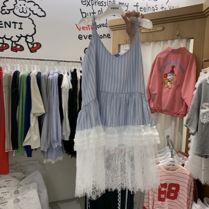 VENTI韓國東大門代購女士新款時尚人氣職業熱賣推薦連衣裙VENTI連衣裙圖色1