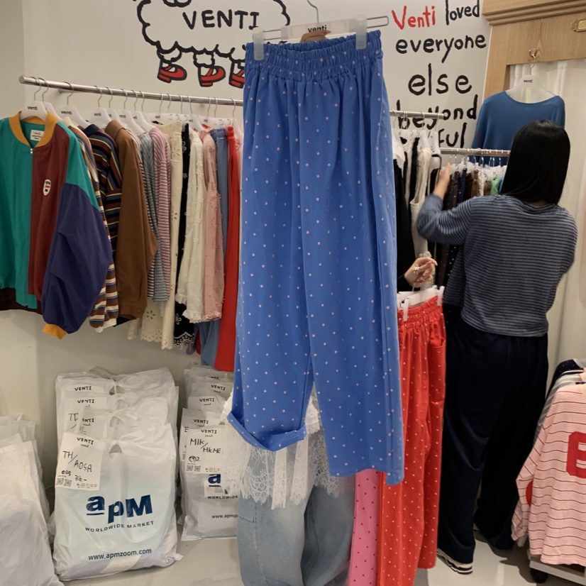 VENTI韓國東大門代購女士新款休閑時尚推薦人氣26春夏休閑褲VENTI休閑褲圖色3