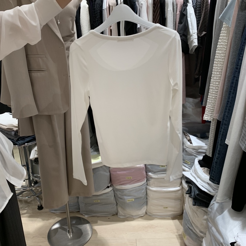 LOVE SOME韓國東大門直郵女士新款推薦職業時尚熱賣長袖T恤LOVE SOME長袖T恤