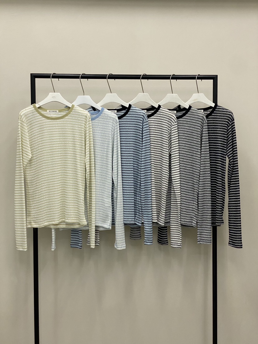 MUCH MORE/JACKPOT韓國東大門直郵女裝新品時尚長袖T恤MUCH MORE/JACKPOT長袖T恤