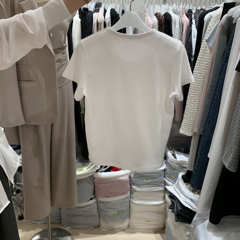 LOVE SOME韓國直郵實拍女士新款熱賣職業人氣推薦26春夏T恤LOVE SOMET恤