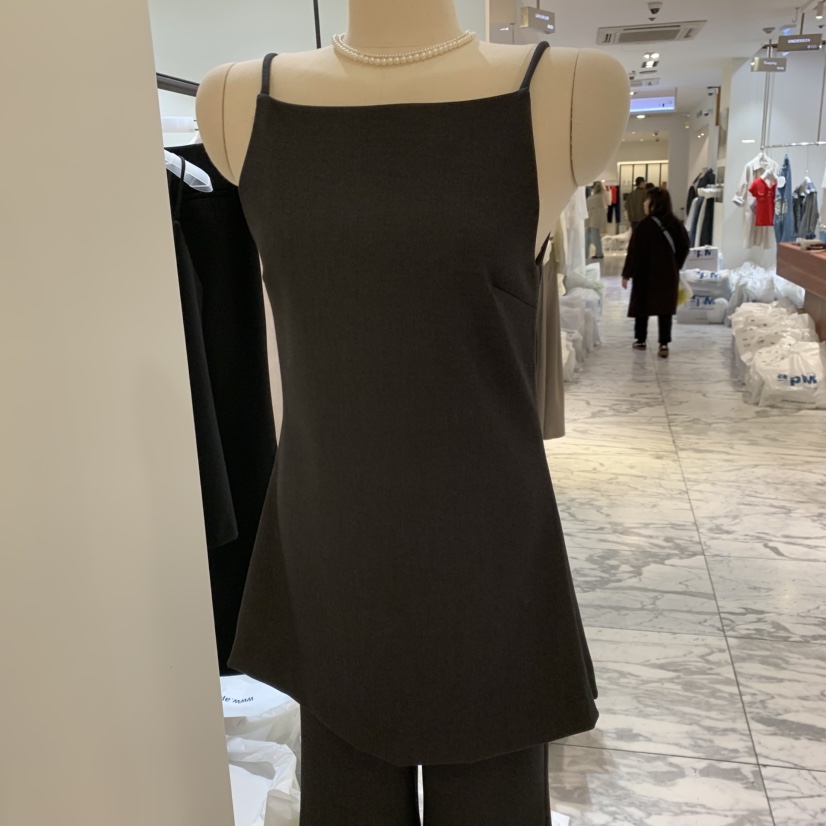 LOVE SOME韓國東大門代購女裝新款職業26春夏時尚吊帶背心LOVE SOME吊帶/背心