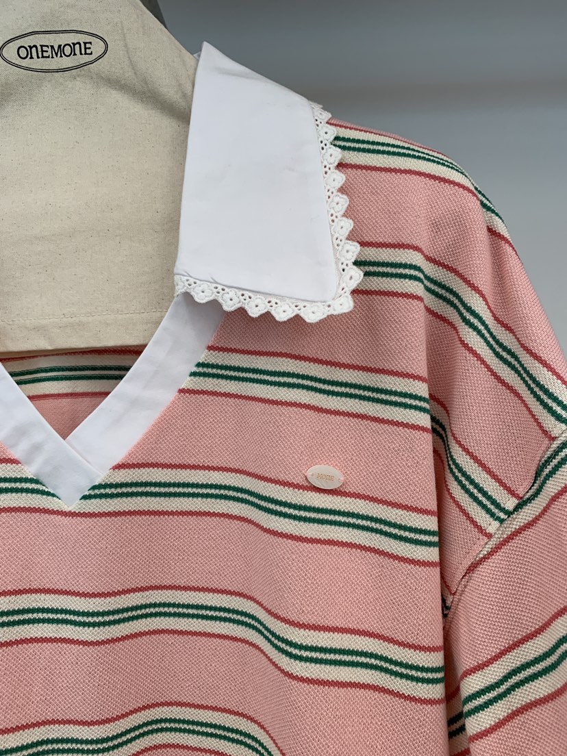 ONE MONE韓國東大門直郵女裝新品推薦時尚26春夏人氣T恤ONE MONET恤