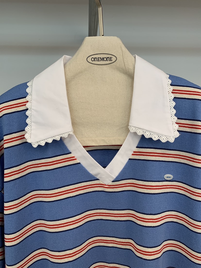 ONE MONE韓國東大門直郵女裝新品推薦時尚26春夏人氣T恤ONE MONET恤