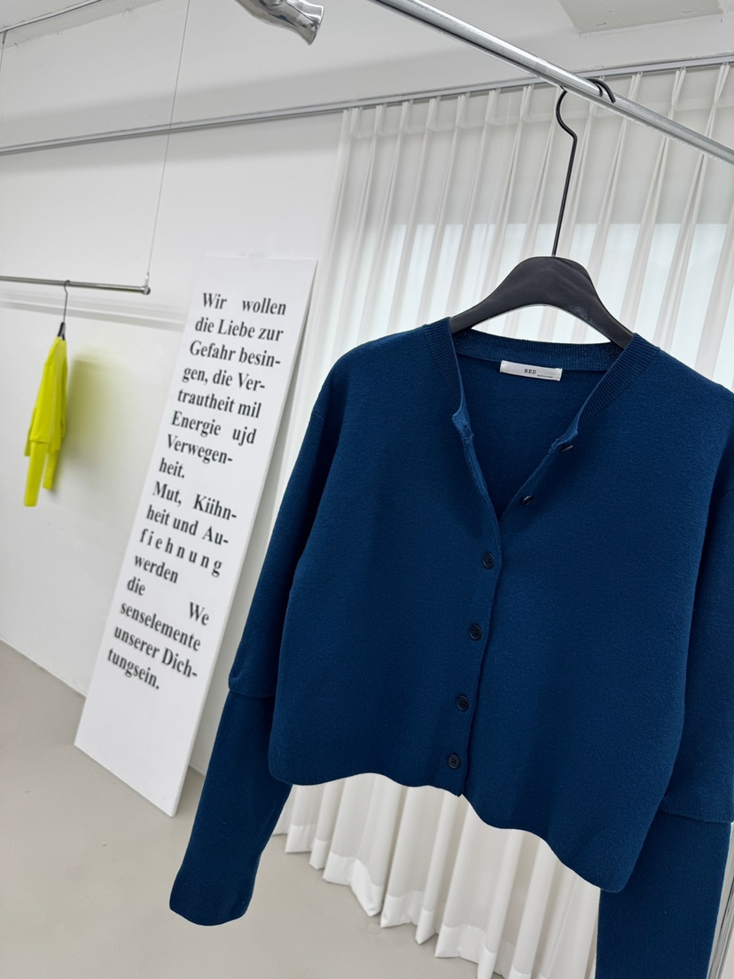 RED-A韓國直郵實拍女裝新品26春夏推薦熱賣時尚針織衫開衫RED-A針織衫圖色3