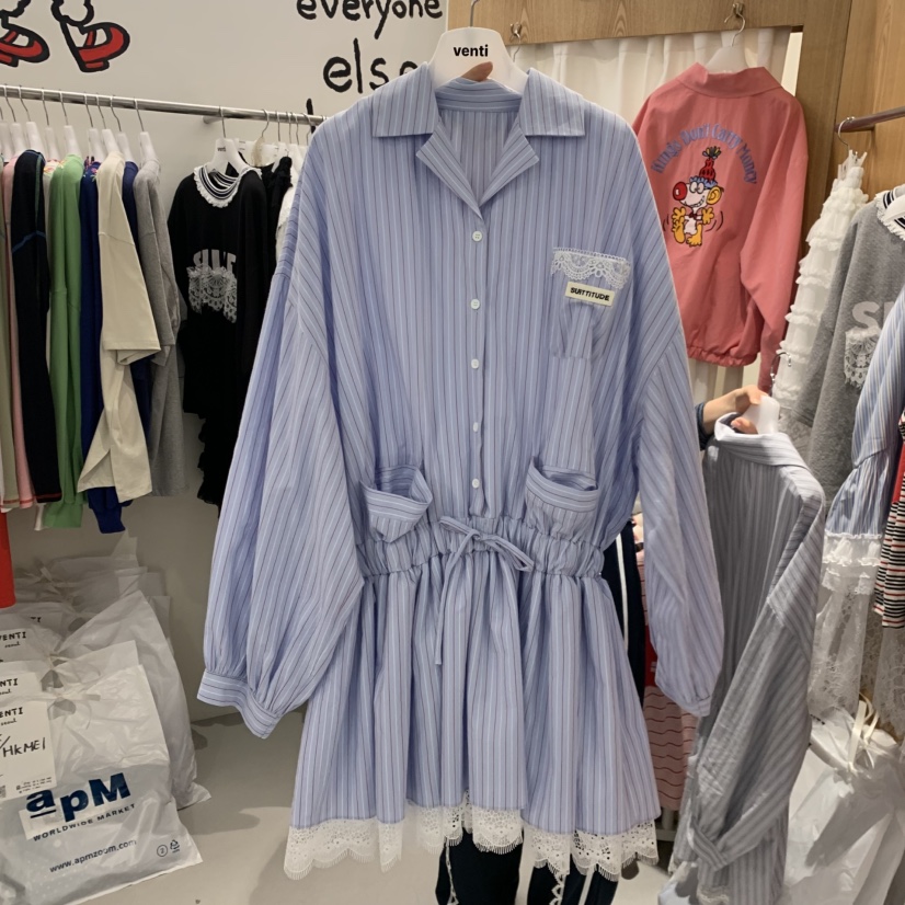 VENTI韓國代購女裝新款時尚26春夏休閑人氣職業熱賣連衣裙VENTI連衣裙圖色2