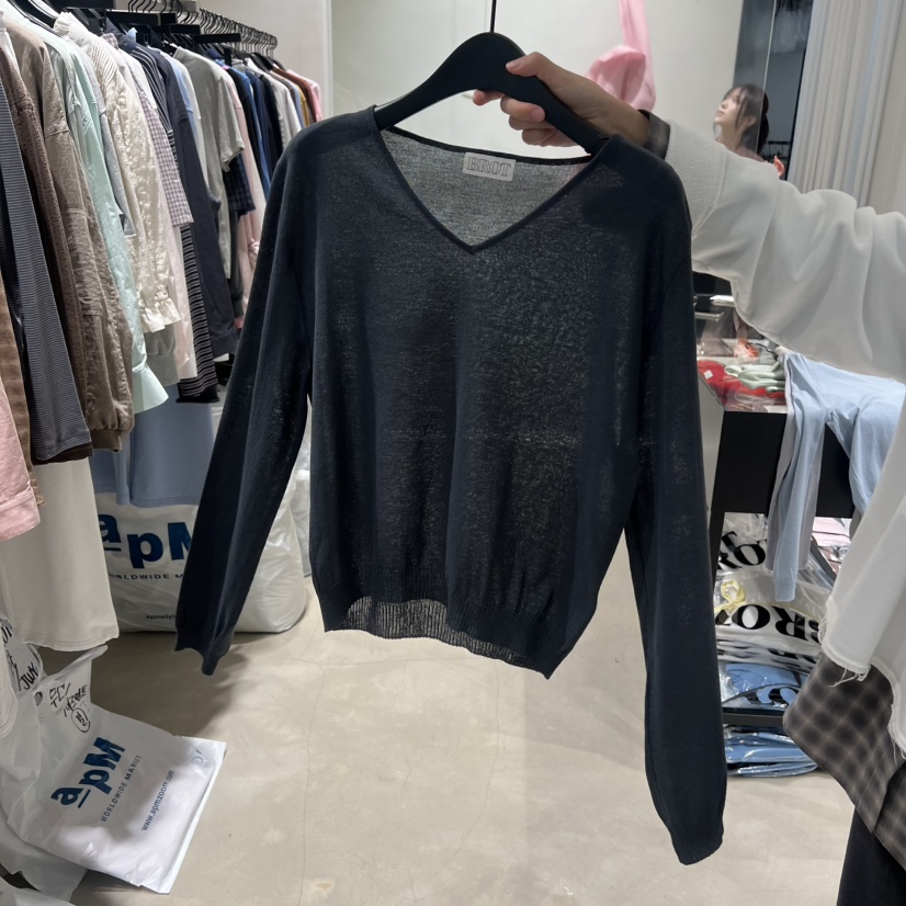 BROT韓國直郵女士新品人氣熱賣職業時尚休閑推薦26春夏針織衫BROT針織衫圖色3