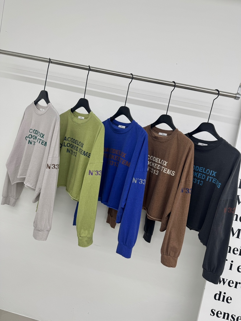 RED-A韓國代購女士新款熱賣26春夏推薦職業時尚人氣長袖T恤RED-A長袖T恤