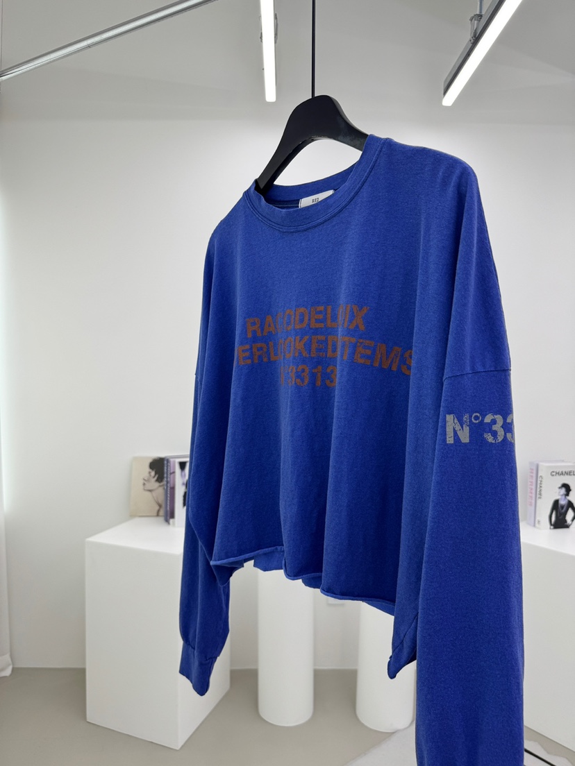 RED-A韓國代購女士新款熱賣26春夏推薦職業時尚人氣長袖T恤RED-A長袖T恤圖色3