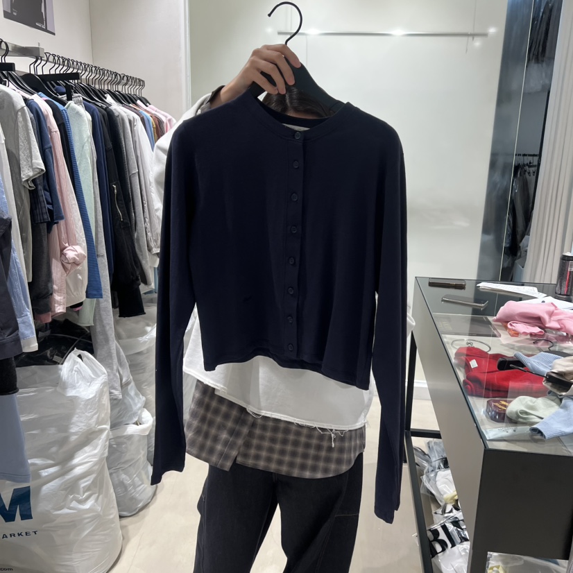 BROT韓國直郵女士新款休閑熱賣人氣時尚26春夏長袖T恤羊毛衫BROT長袖T恤圖色3