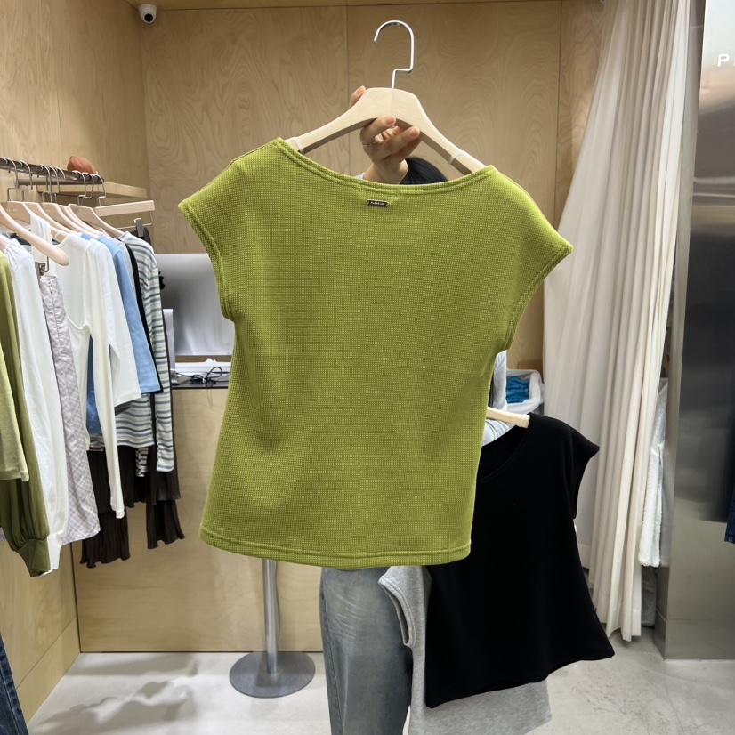 PLEASURE韓國代購女裝新款熱賣時尚人氣休閑職業推薦26春夏T恤PLEASURET恤