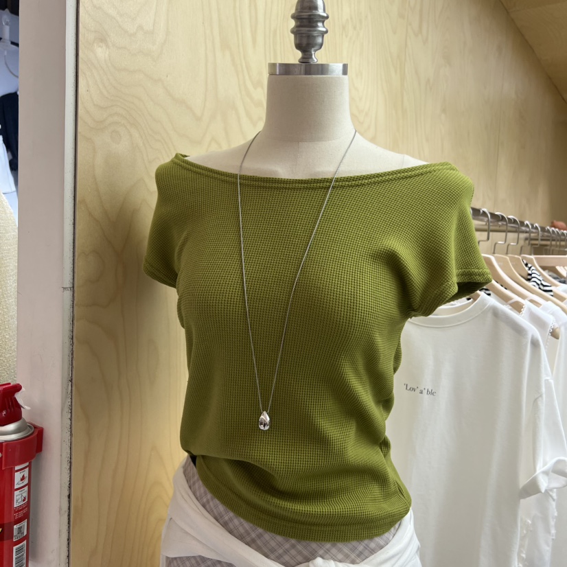 PLEASURE韓國代購女裝新款熱賣時尚人氣休閑職業推薦26春夏T恤PLEASURET恤