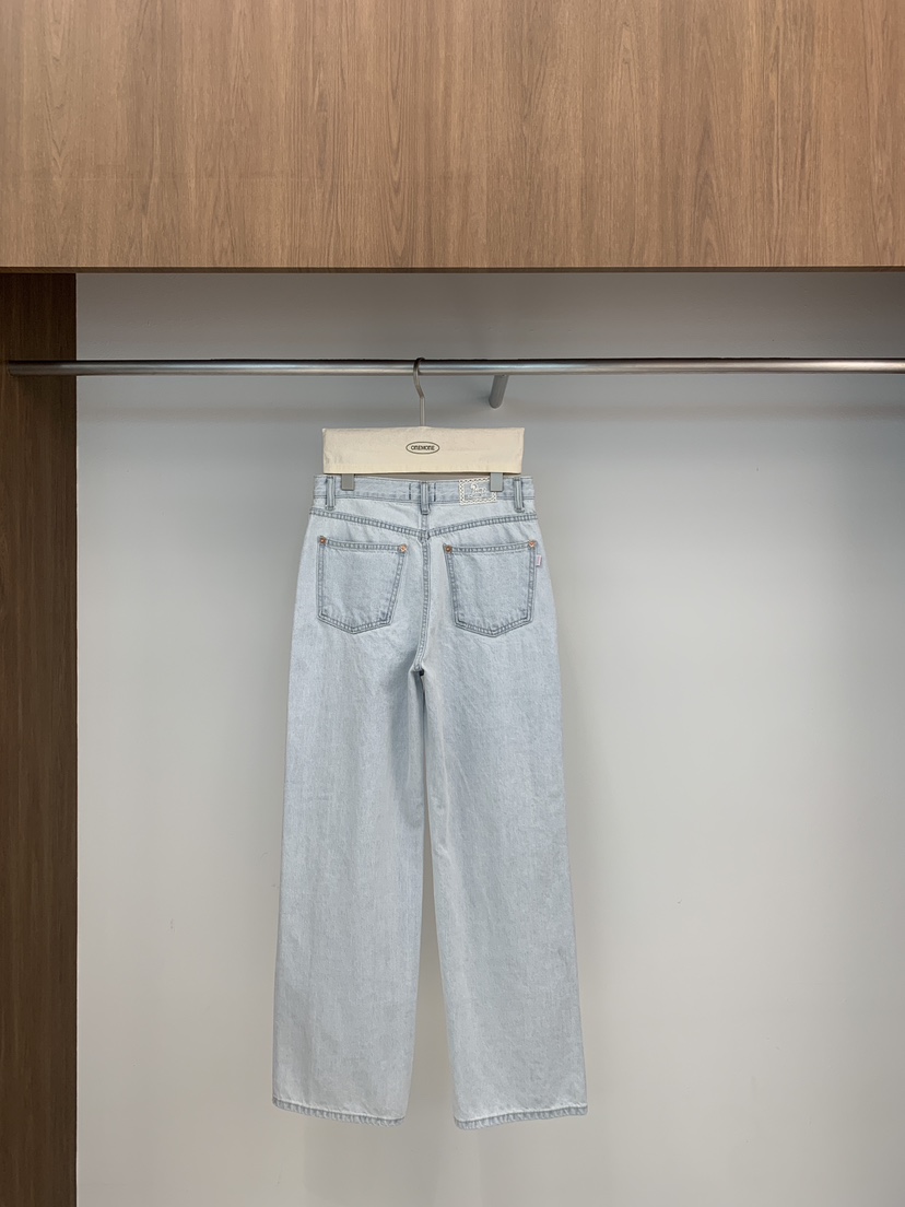 ONE MONE韓國東大門代購女裝新款26春夏時尚熱賣推薦牛仔褲ONE MONE牛仔褲