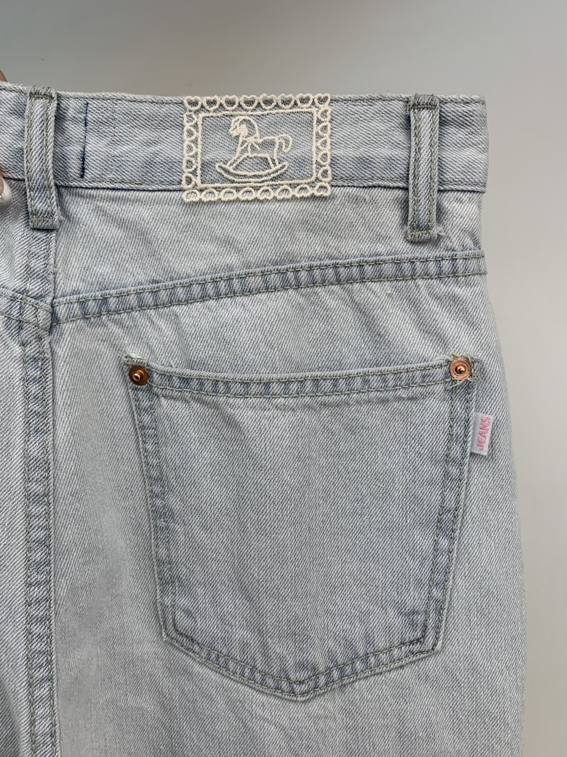 ONE MONE韓國東大門代購女裝新款26春夏時尚熱賣推薦牛仔褲ONE MONE牛仔褲