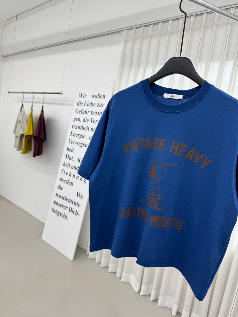 RED-A韓國東大門代購女士新品時尚休閑熱賣推薦人氣26春夏T恤RED-AT恤圖色4