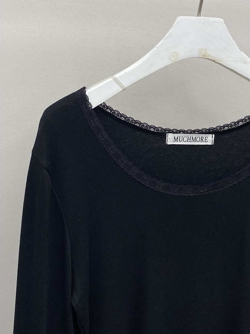 MUCH MORE/JACKPOT韓國直郵實拍女裝新款職業26春夏長袖T恤MUCH MORE/JACKPOT長袖T恤