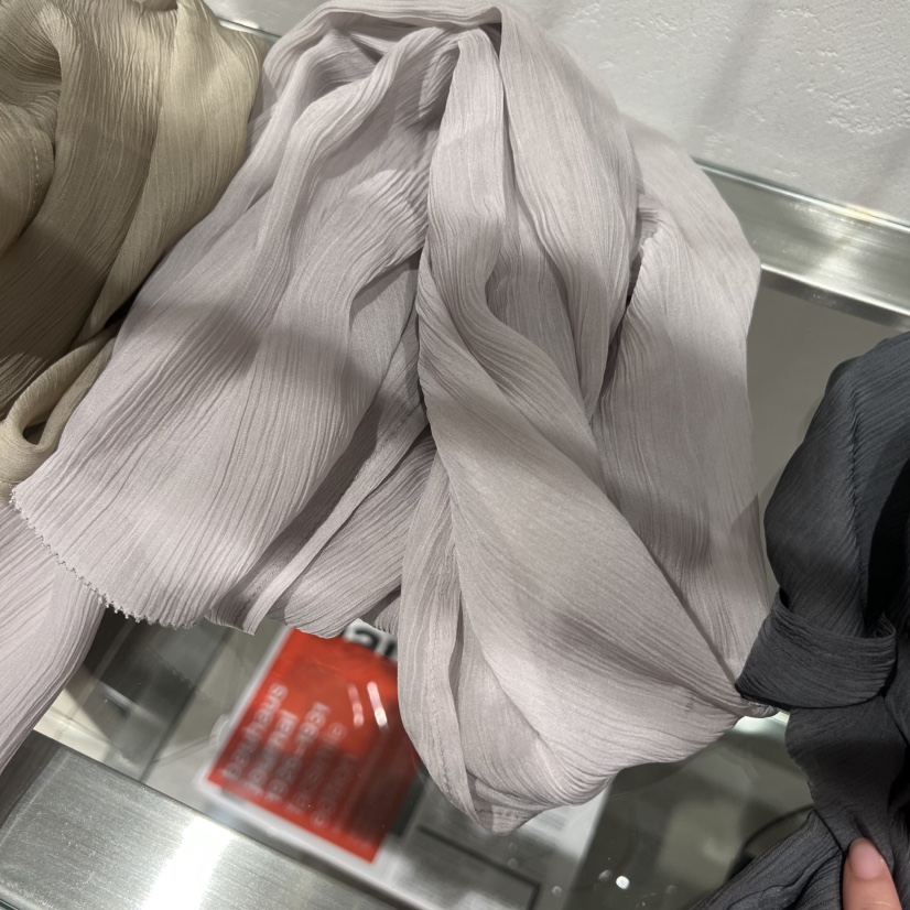 BROT韓國東大門直郵女裝新品推薦26春夏休閑圍巾披肩圍巾BROT圍巾/披肩圖色1