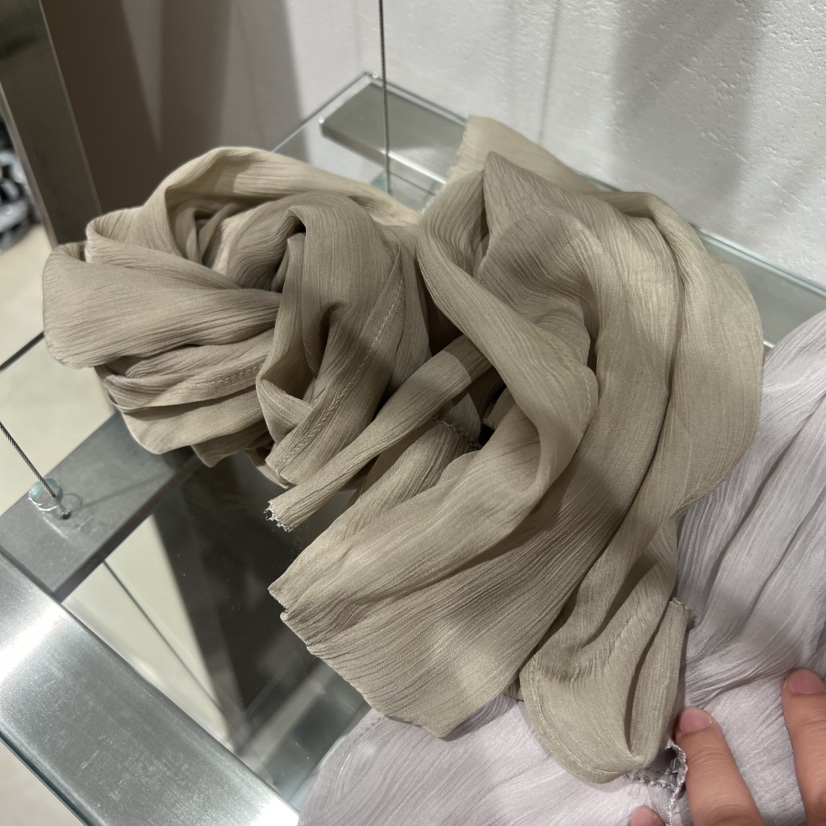 BROT韓國東大門直郵女裝新品推薦26春夏休閑圍巾披肩圍巾BROT圍巾/披肩圖色4