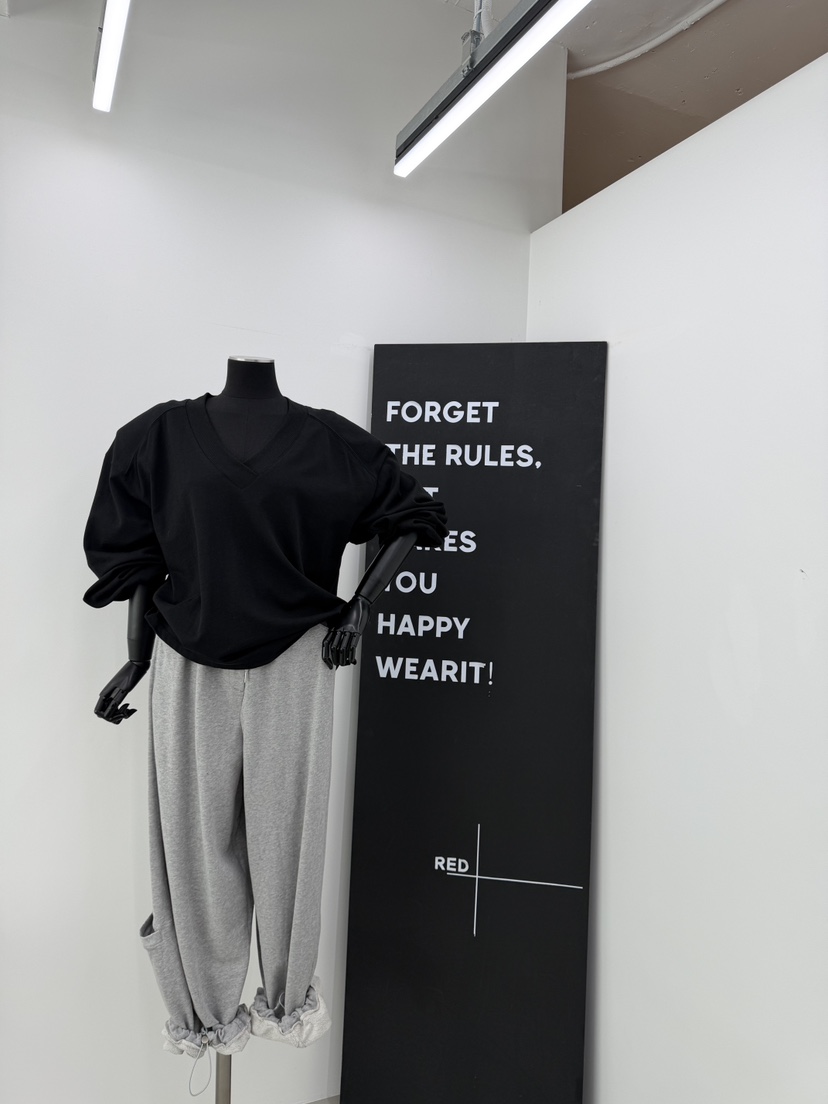 RED-A韓國代購女士新品熱賣職業時尚人氣26春夏休閑長袖T恤RED-A長袖T恤