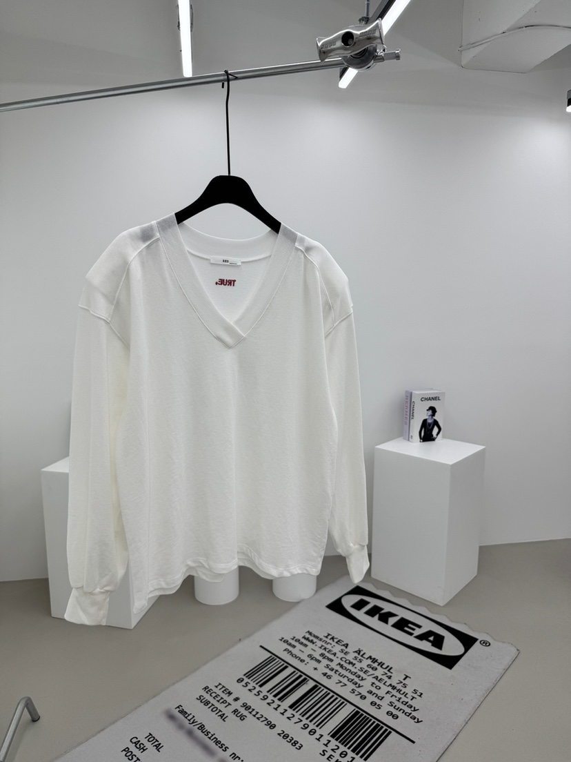 RED-A韓國代購女士新品熱賣職業時尚人氣26春夏休閑長袖T恤RED-A長袖T恤圖色1