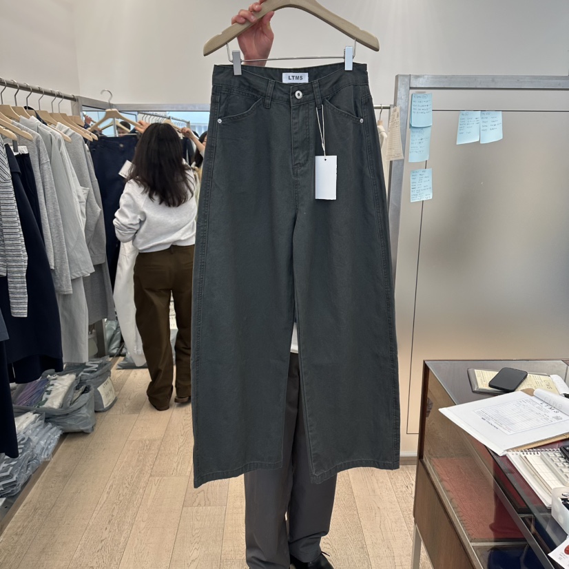 LTMS韓國直郵實拍女士新款職業時尚人氣推薦休閑26春夏休閑褲LTMS休閑褲圖色2