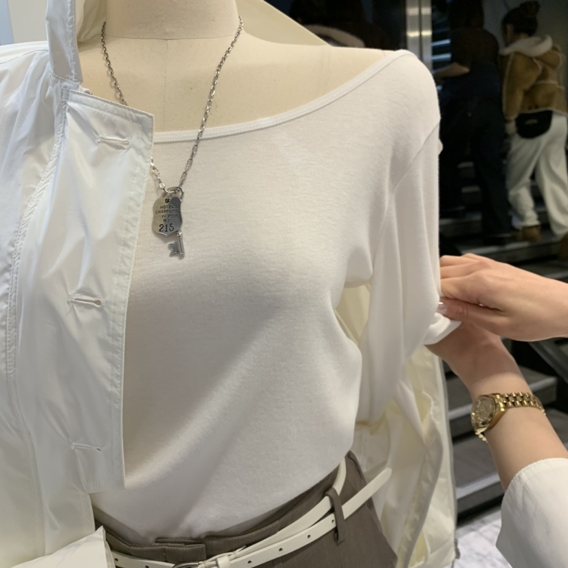 LOVE SOME韓國東大門代購女裝新品推薦職業人氣時尚長袖T恤LOVE SOME長袖T恤