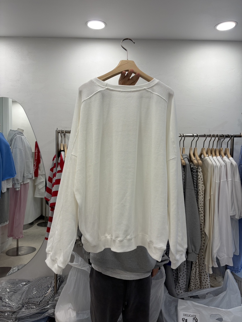 DELICATE韓國代購女士新品休閑職業熱賣時尚推薦26春夏衛衣DELICATE衛衣