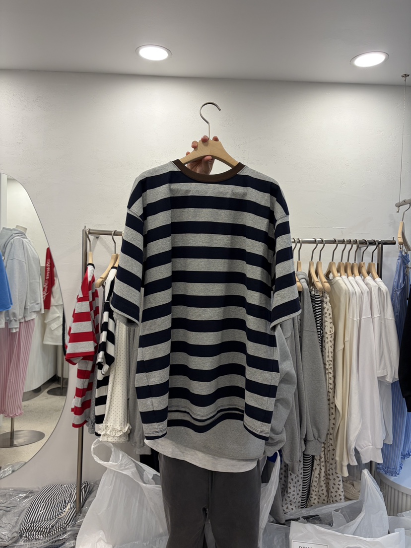 DELICATE韓國直郵女士新款職業休閑人氣推薦26春夏熱賣T恤DELICATET恤圖色2